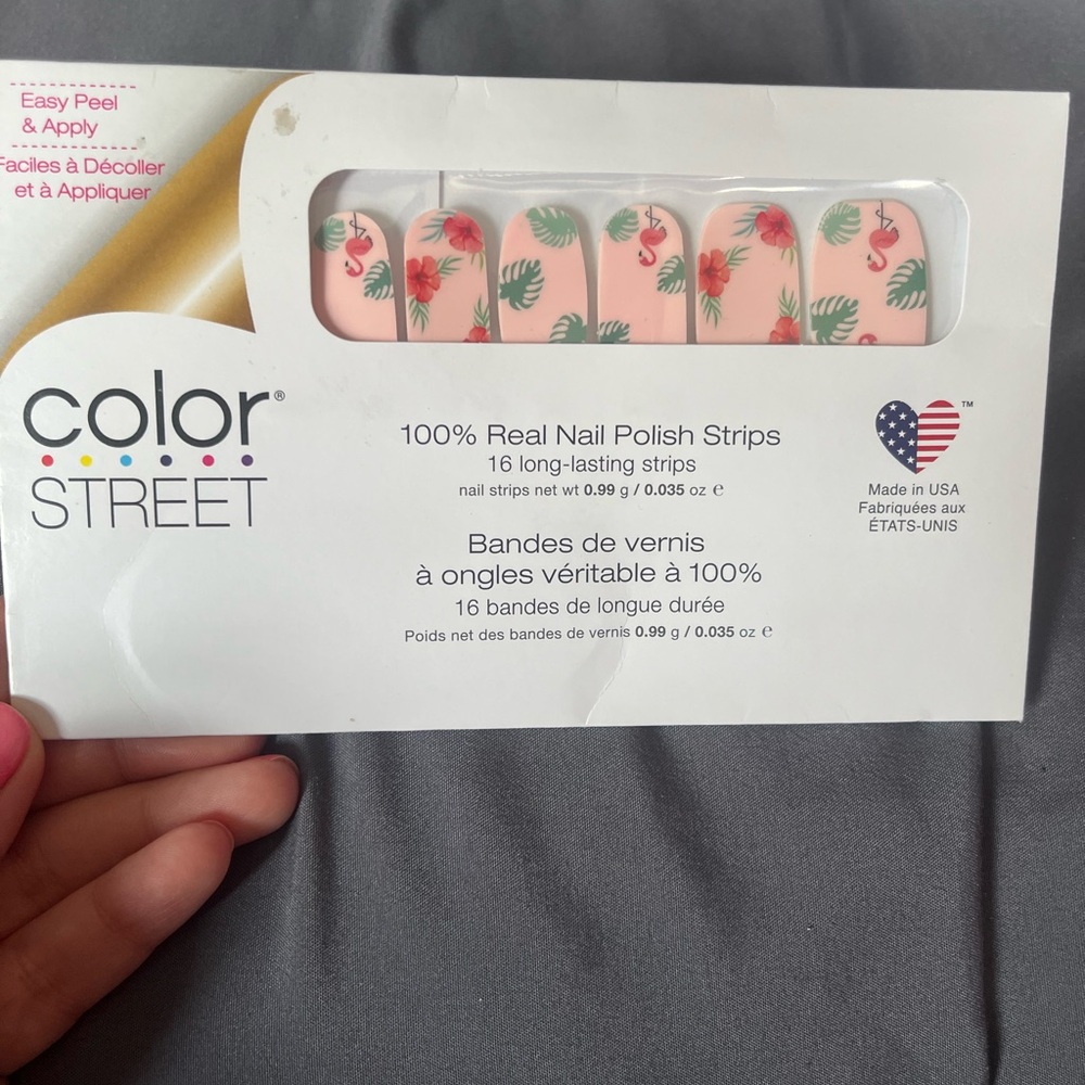Color Street Pink Flamingo Nail Strips